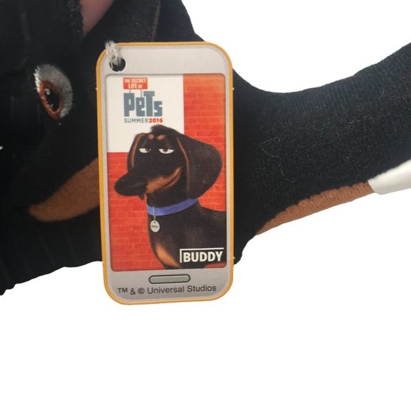 The Secret Life of Pets Buddy Plush Dog Stuffed Animal NWT 2016 McDonald's Toy - Picture 3 of 5
